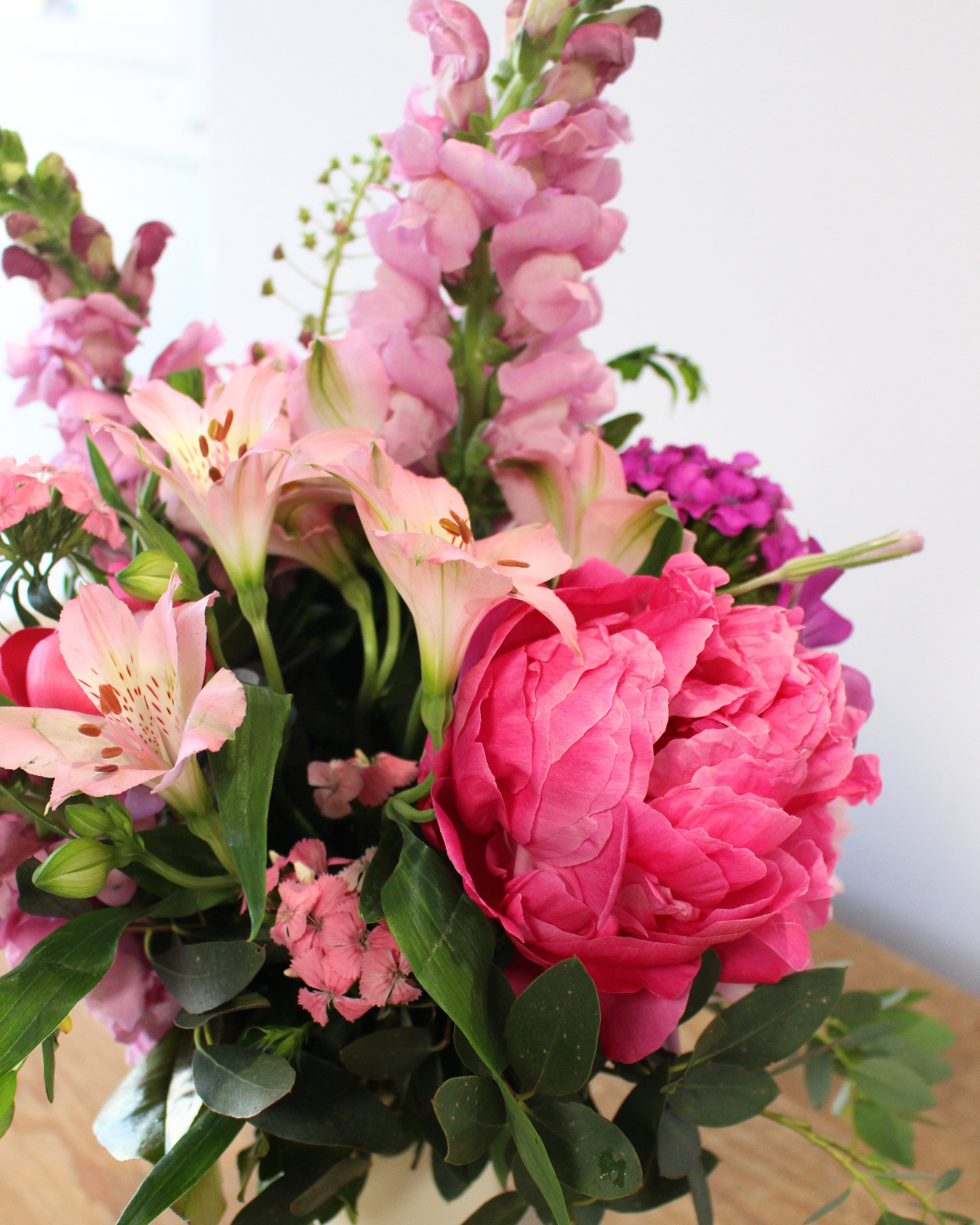 🩷 Spécial fête des mères : un bouquet L aux couleurs roses  + un atelier pour 99,90 € (au lieu de 120,20€)