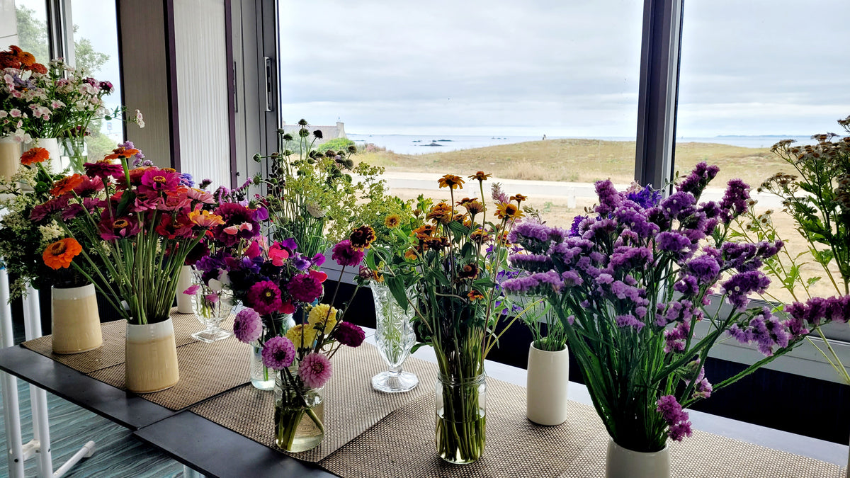 Atelier : Composez votre centre de table sans mousse florale