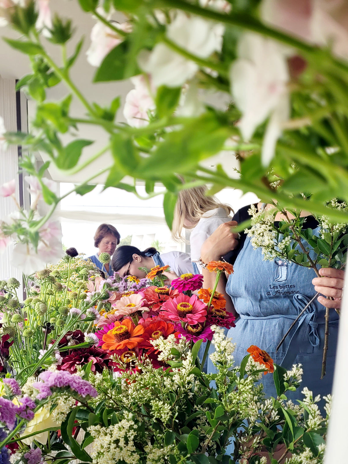 Atelier : Composez votre centre de table sans mousse florale