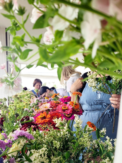 Atelier : Composez votre centre de table sans mousse florale