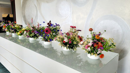 Atelier : Composez votre centre de table sans mousse florale