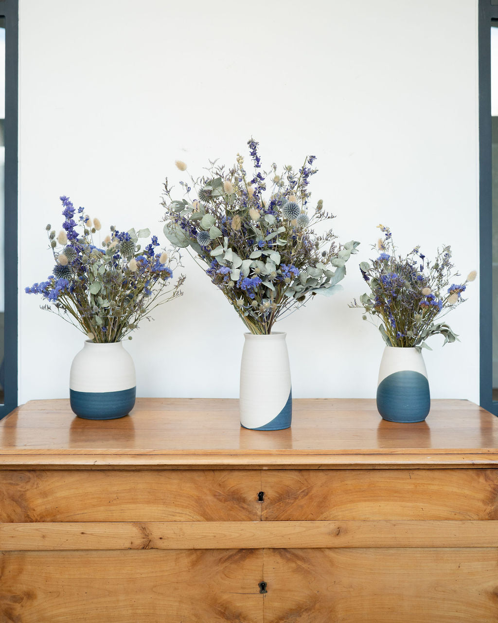 Bouquet de fleurs séchées - LES MOTS BLEUS