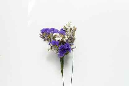 Pic à chignon en fleurs séchées pour cérémonie - BERDER