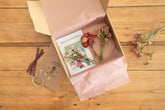 Kit DIY à réaliser - Boutonnières en fleurs séchées - Pastel