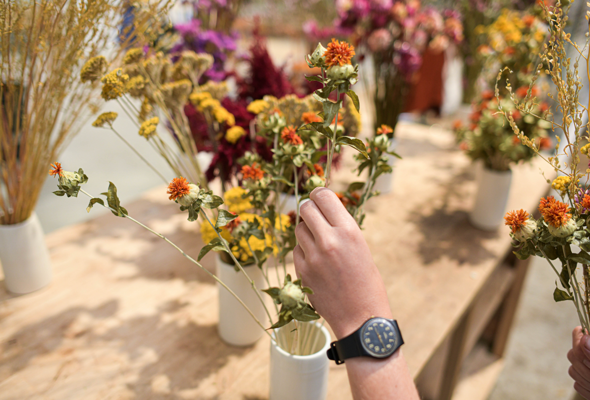 Atelier : Créez votre bouquet de fleurs séchées (toute l'année)