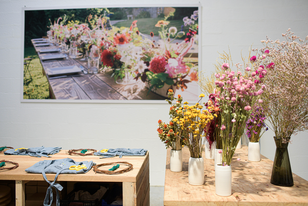 Atelier : Créez votre couronne de fleurs séchées (toute l'année)