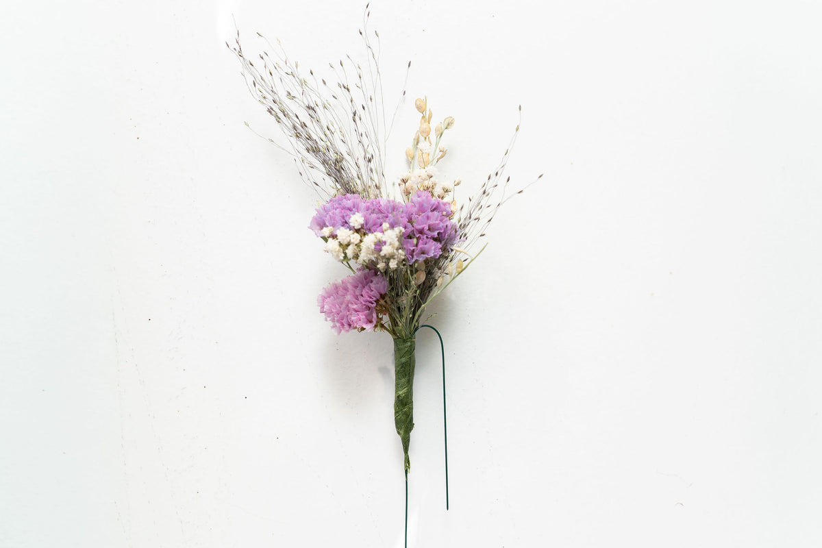 Pic à chignon en fleurs séchées pour cérémonie - GROIX